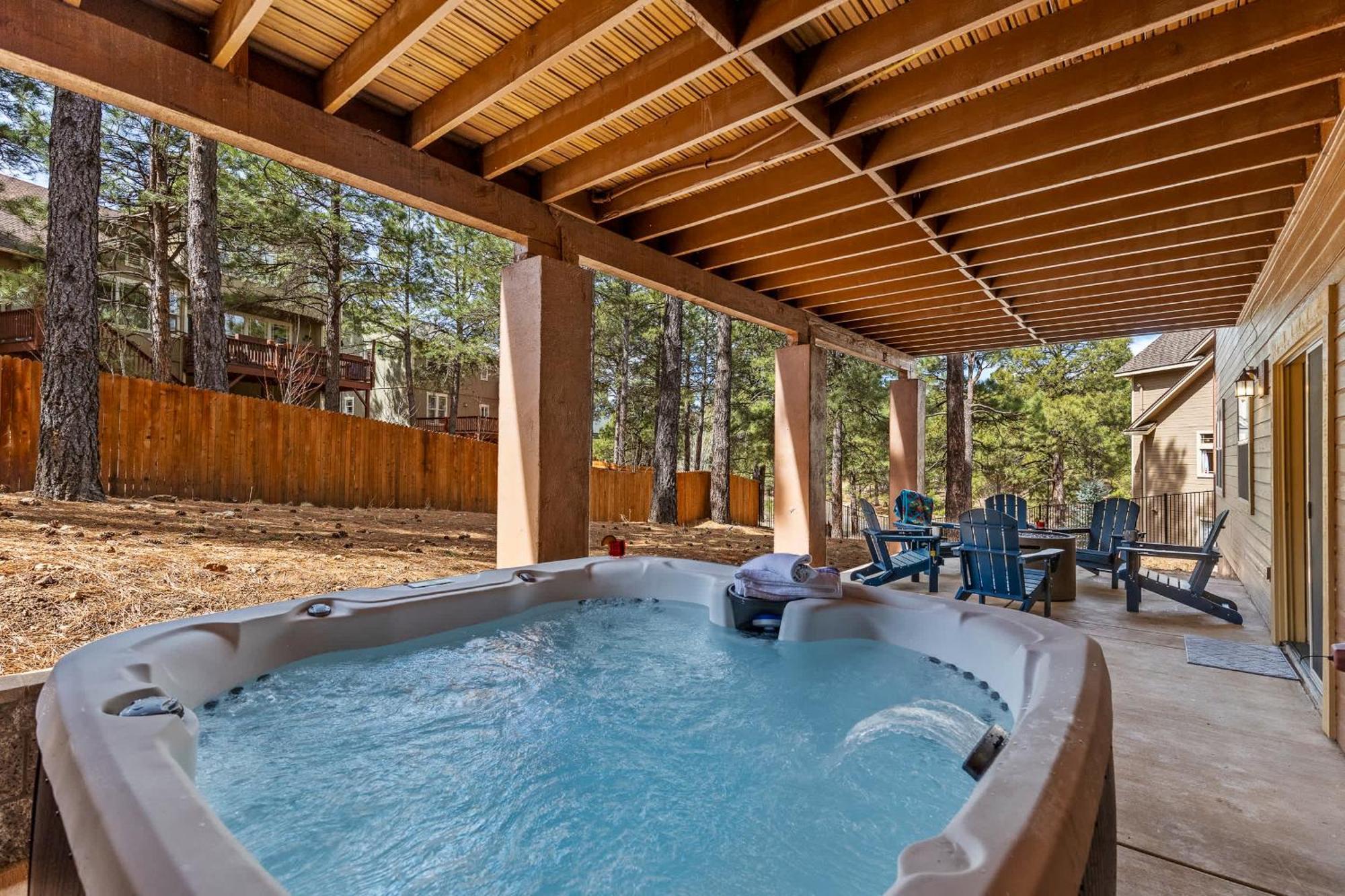 Fam-friendly Retreat Hot Tub Game Flagstaff